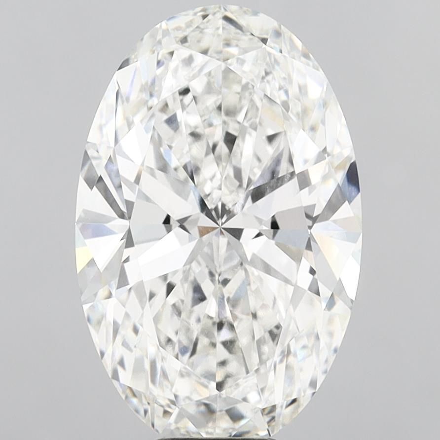 10.56ct Oval F VVS2 Lab-Grown Diamond