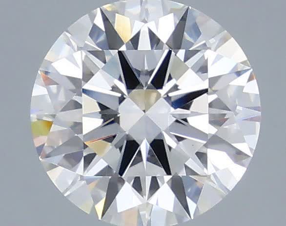 2.01ct Round F VVS2 Lab-Grown Diamond