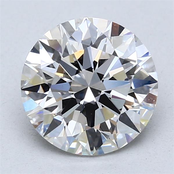 2.03ct Round F VVS2 Lab-Grown Diamond