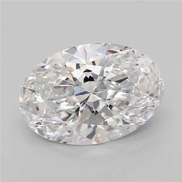 3.04ct Oval E VVS2 Lab-Grown Diamond