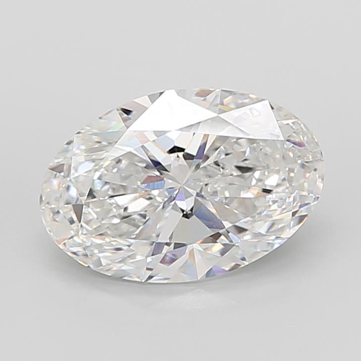 8.09ct Oval F VVS2 Lab-Grown Diamond