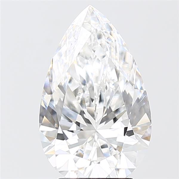 3.08ct Pear E VS1 Lab-Grown Diamond