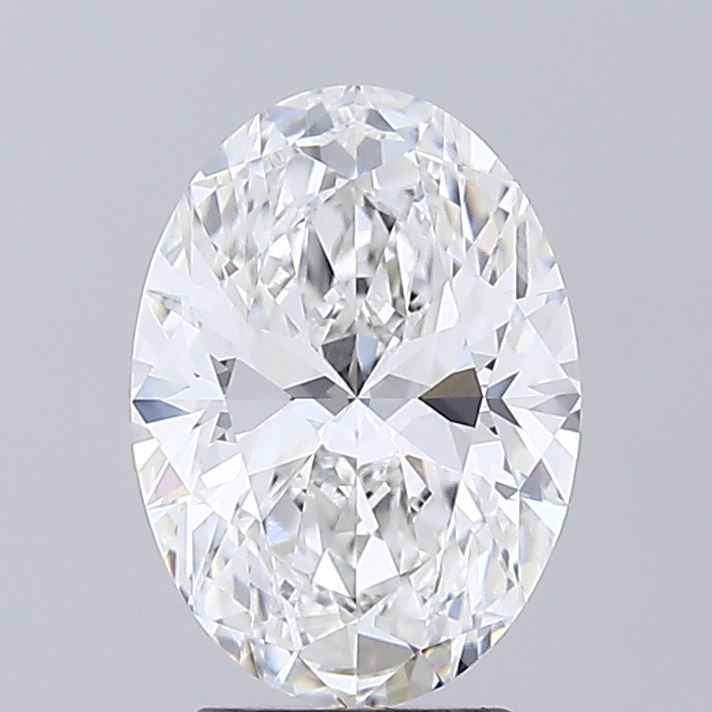 2.67ct Oval F VVS2 Lab-Grown Diamond