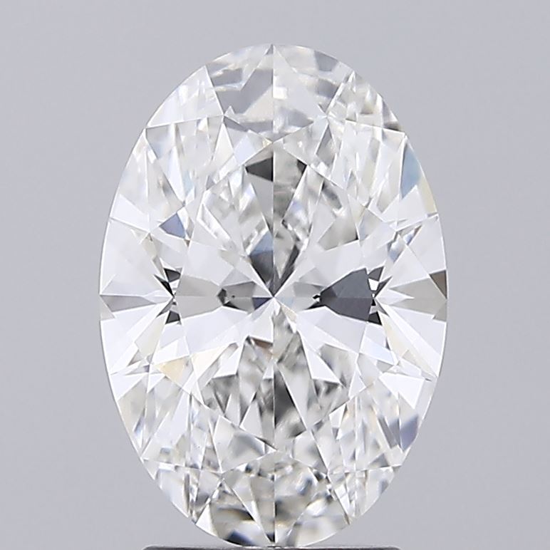 2.66ct Oval F VVS2 Lab-Grown Diamond