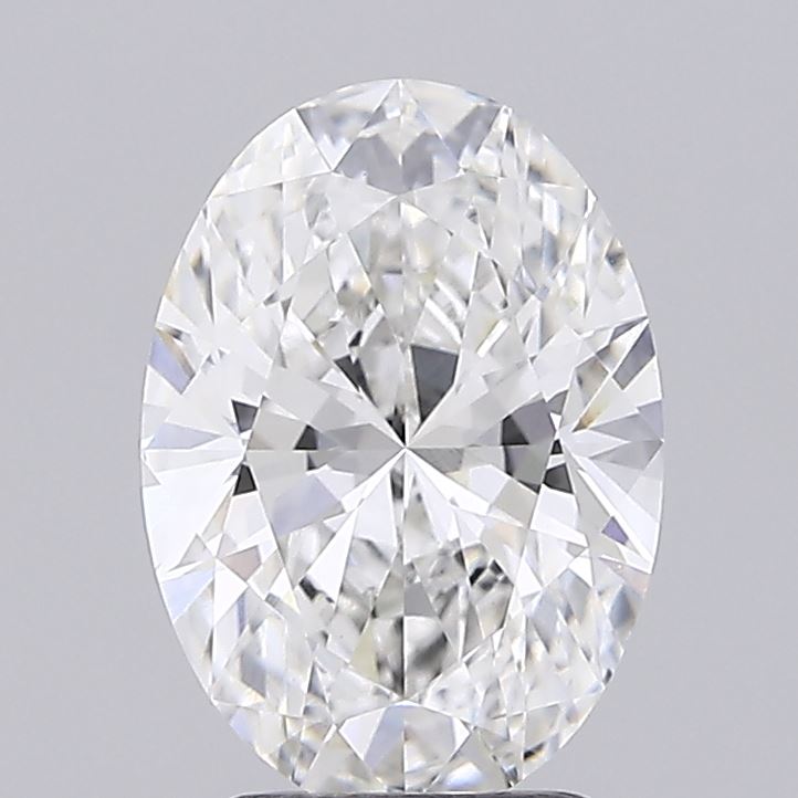 2.54ct Oval F VVS2 Lab-Grown Diamond