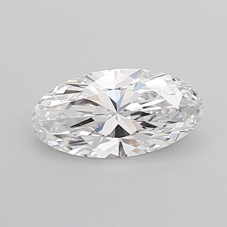 2.86ct Moval D VVS2 Lab-Grown Diamond