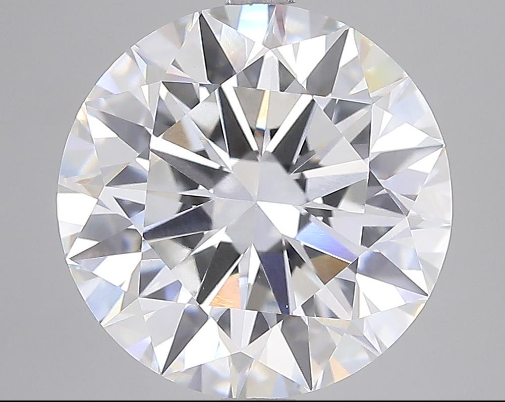 7.03ct Round F VVS2 Lab-Grown Diamond