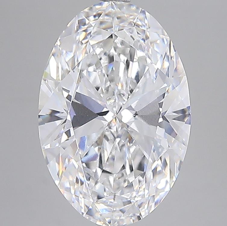 7.02ct Oval D VVS2 Lab-Grown Diamond