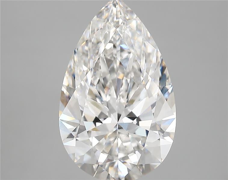 4.2ct Pear F VVS1 Lab-Grown Diamond