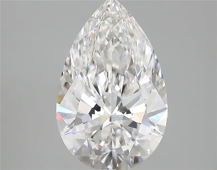 3.8ct Pear D VVS1 Lab-Grown Diamond