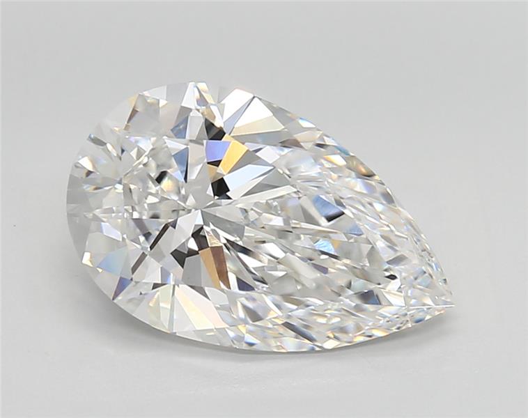 3.65ct Pear D VVS1 Lab-Grown Diamond