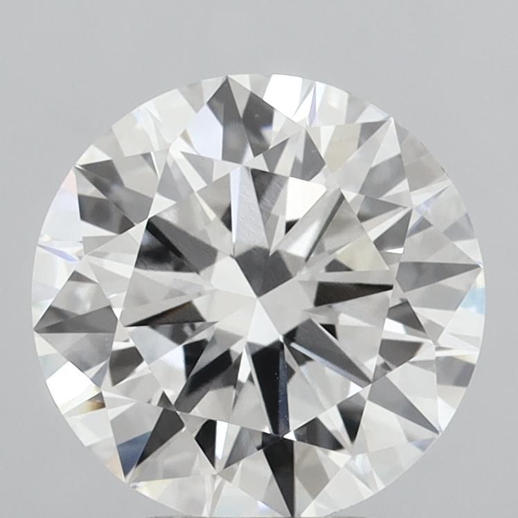 3.93ct Round E VVS2 Lab-Grown Diamond