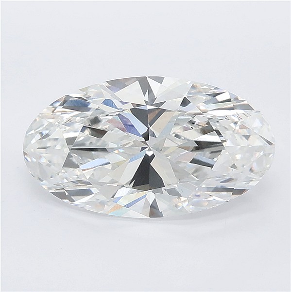 3.26ct Moval E VS1 Lab-Grown Diamond