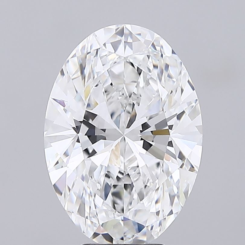 6.08ct Oval D VVS2 Lab-Grown Diamond