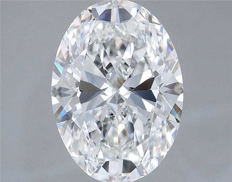 3.51ct Oval E VVS2 Lab-Grown Diamond