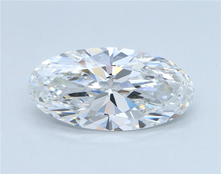 3.05ct Moval D VS1 Lab-Grown Diamond