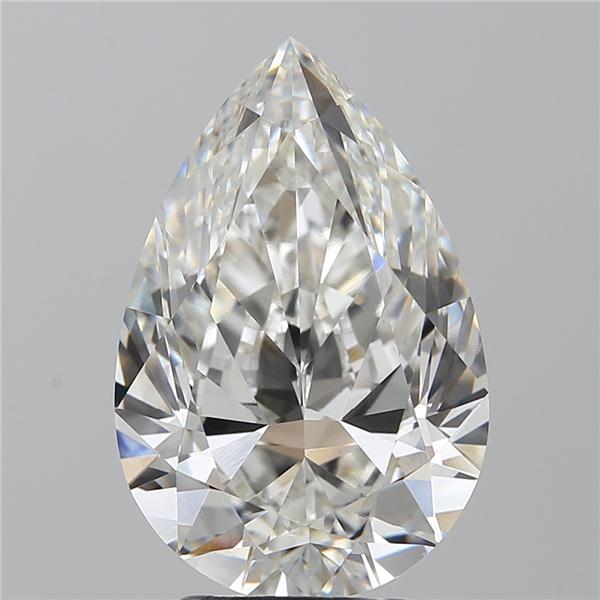 4.04ct Pear F VVS2 Lab-Grown Diamond