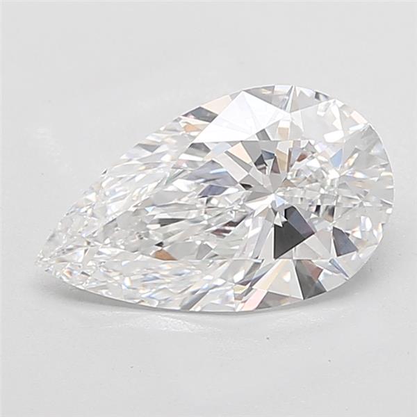 3.53ct Pear D IF Lab-Grown Diamond