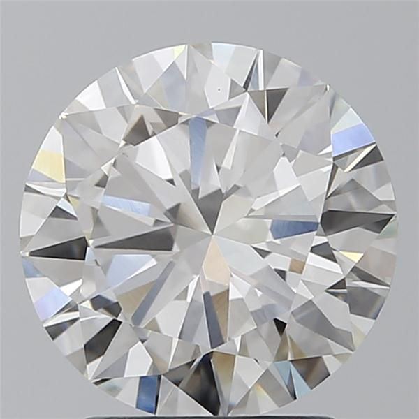 2.01ct Round F VVS2 Lab-Grown Diamond