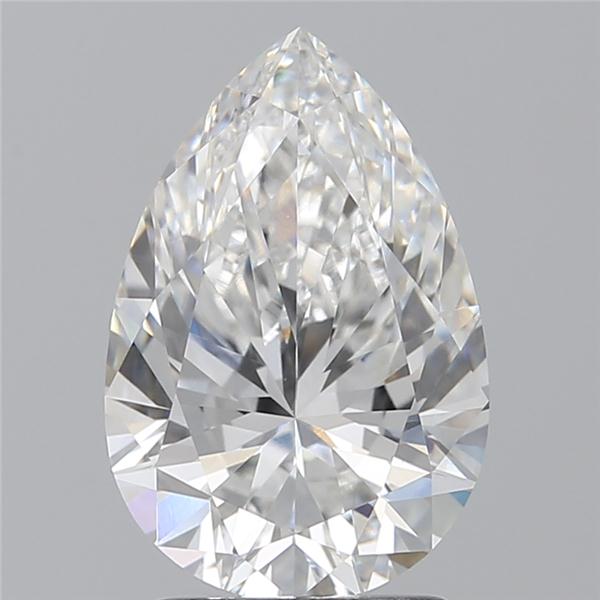 2.07ct Pear E VVS2 Lab-Grown Diamond