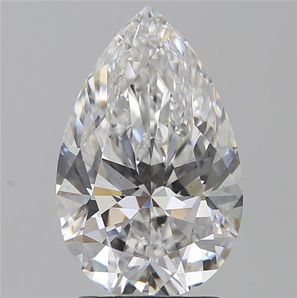 2.06ct Pear D VS1 Lab-Grown Diamond