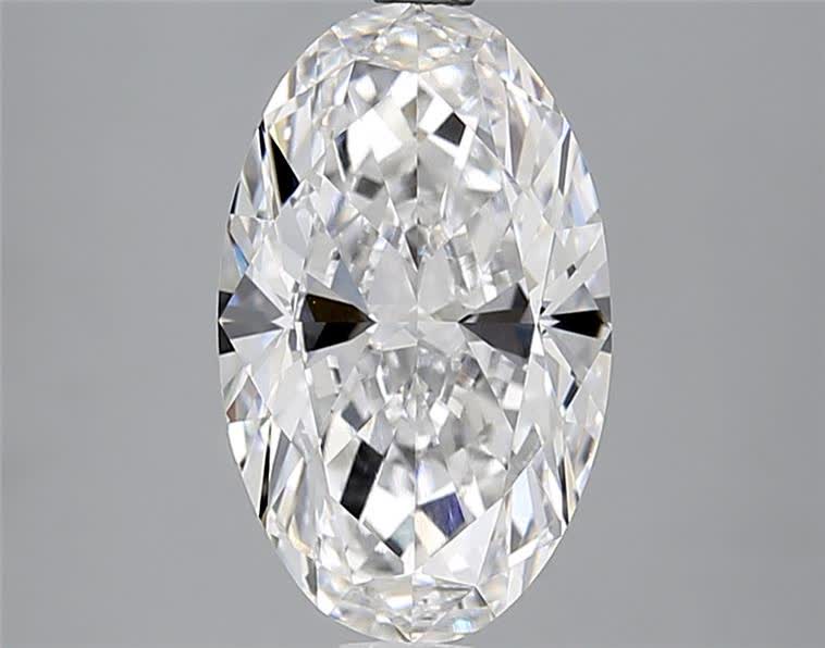 2.7ct Oval E VVS2 Lab-Grown Diamond