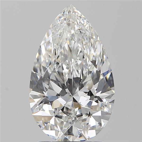 2.01ct Pear F VVS2 Lab-Grown Diamond