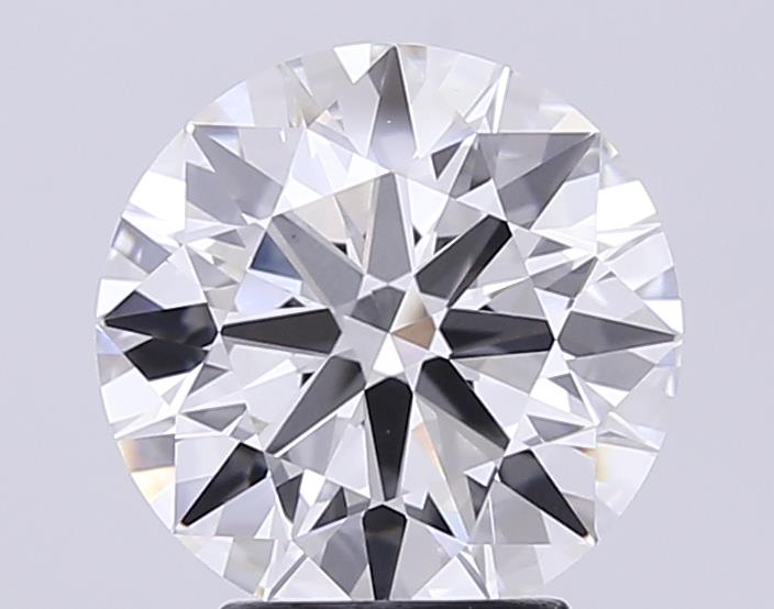 2ct Round E VS1 Lab-Grown Diamond