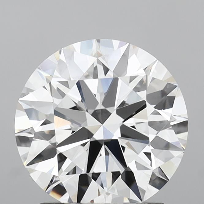 2.03ct Round E VVS2 Lab-Grown Diamond