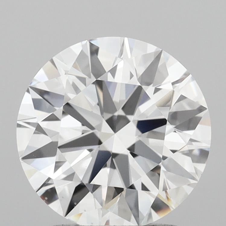 2.02ct Round F FL Lab-Grown Diamond