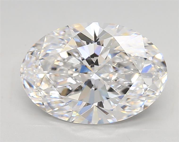 3.15ct Oval D FL Lab-Grown Diamond