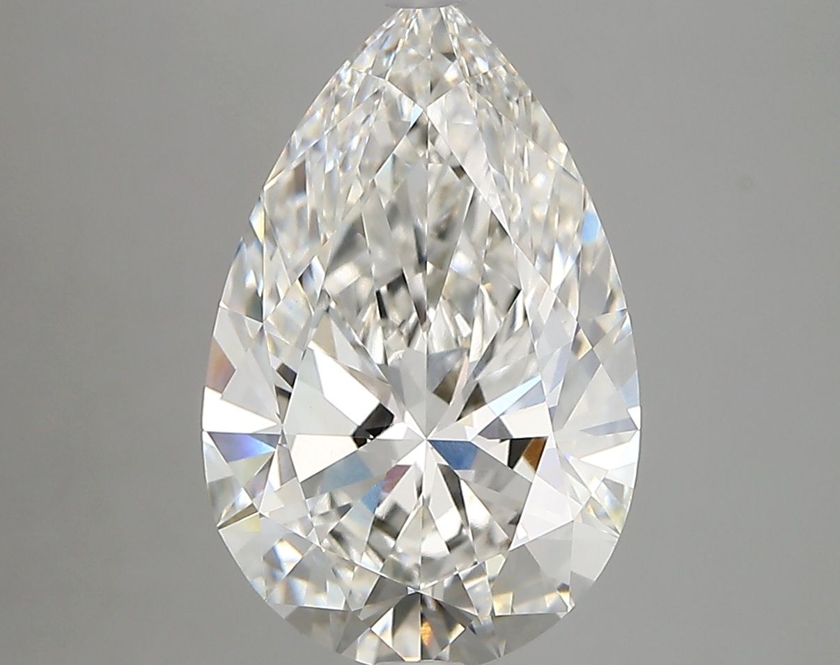 3.8ct Pear F VVS1 Lab-Grown Diamond