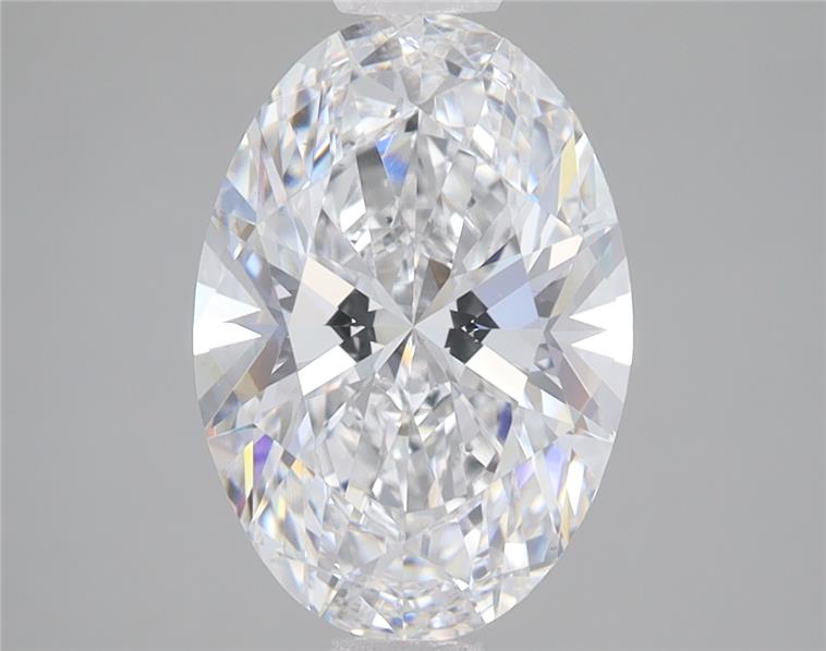 3ct Oval D VS1 Lab-Grown Diamond
