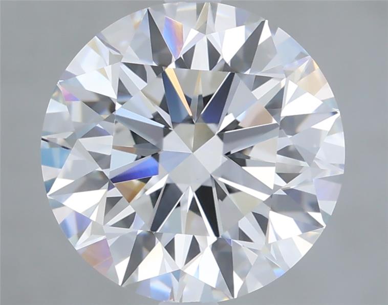 3.09ct Round E VVS2 Lab-Grown Diamond