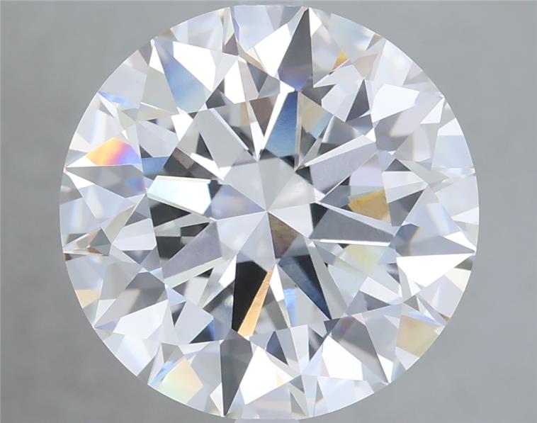 7.01ct Round E VVS2 Lab-Grown Diamond