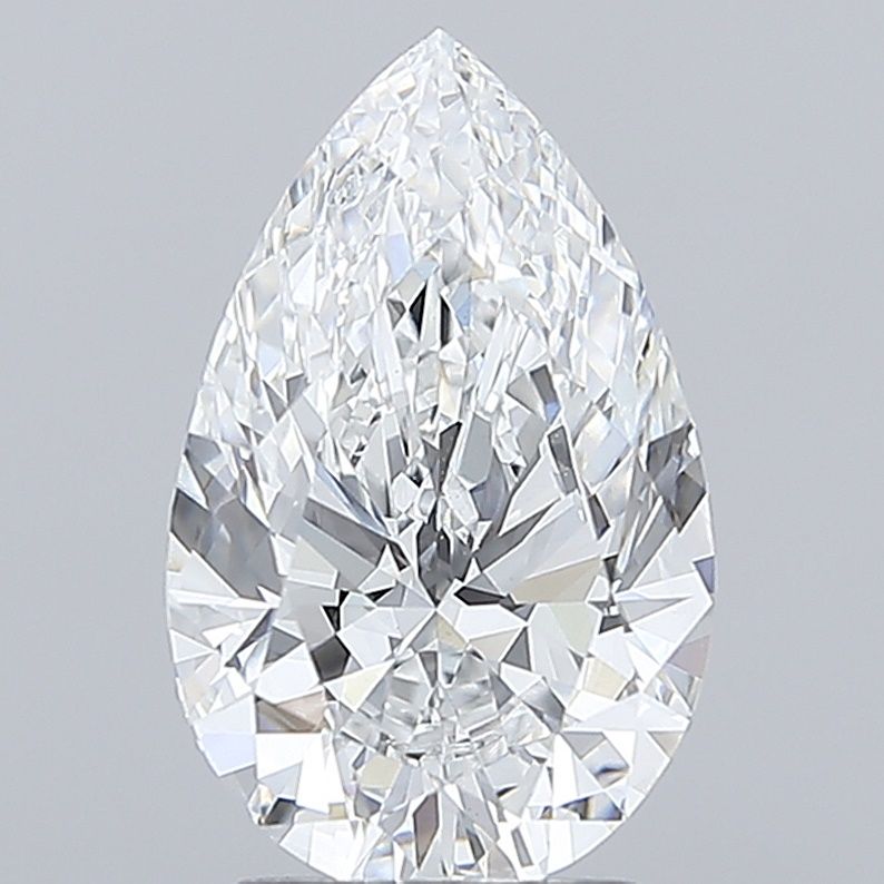 3.03ct Pear E VVS2 Lab-Grown Diamond