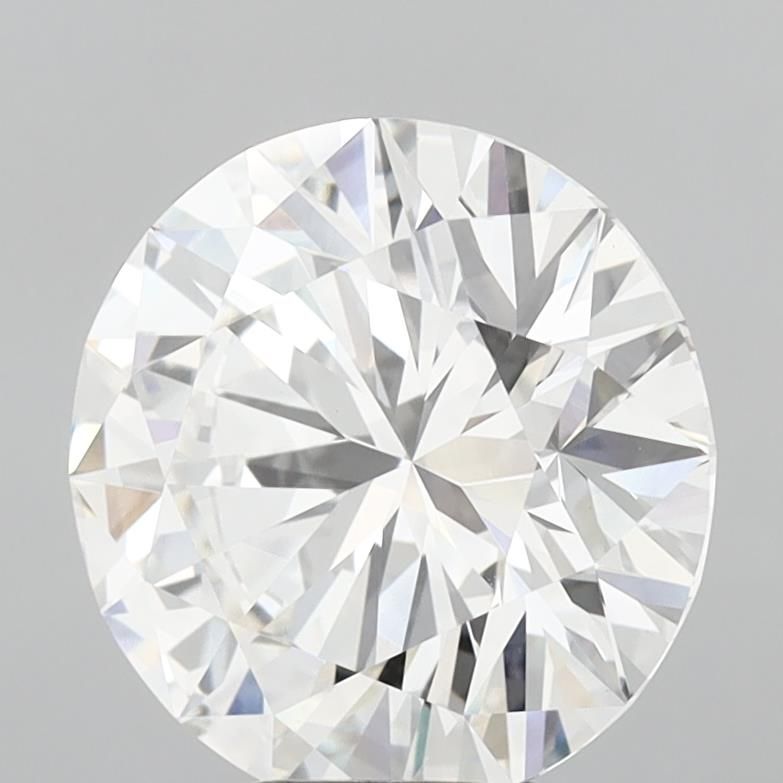 7.05ct Round F VVS2 Lab-Grown Diamond