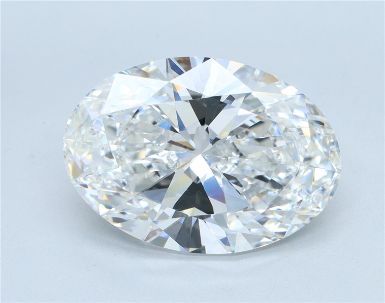 7.03ct Oval E VVS2 Lab-Grown Diamond