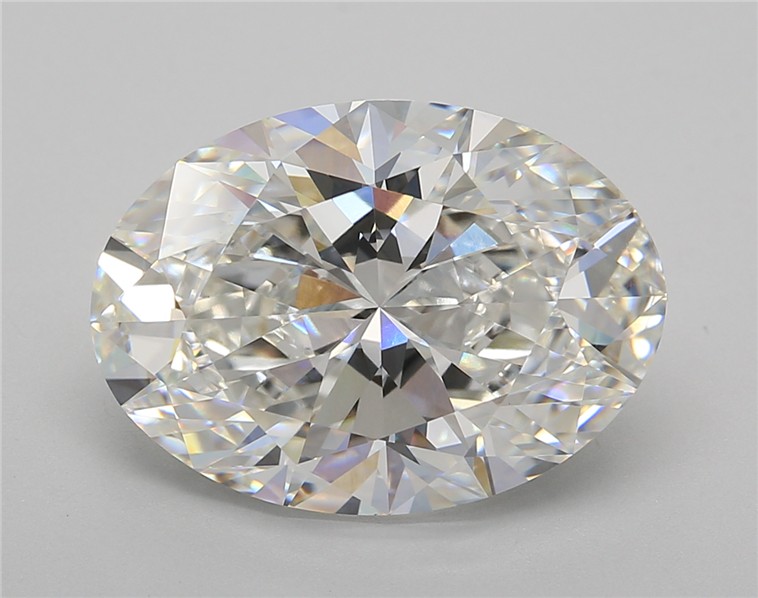 7.02ct Oval F VVS2 Lab-Grown Diamond
