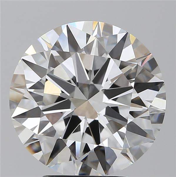 3.7ct Round D VVS2 Lab-Grown Diamond