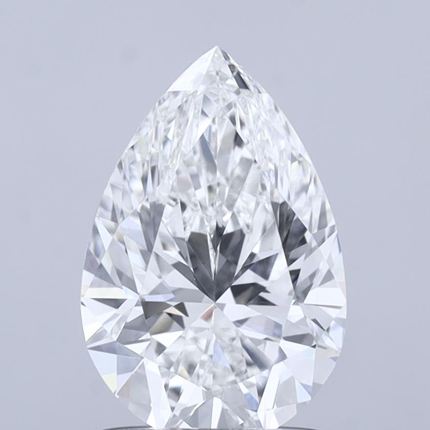 1.24ct Pear F VVS1 Lab-Grown Diamond