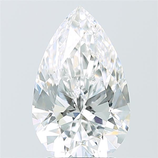 3.07ct Pear D VVS2 Lab-Grown Diamond