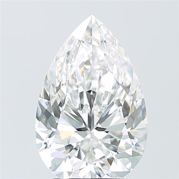 3.07ct Pear D VVS2 Lab-Grown Diamond