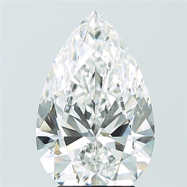 3.03ct Pear E VVS2 Lab-Grown Diamond