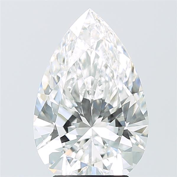 3.07ct Pear E VVS2 Lab-Grown Diamond
