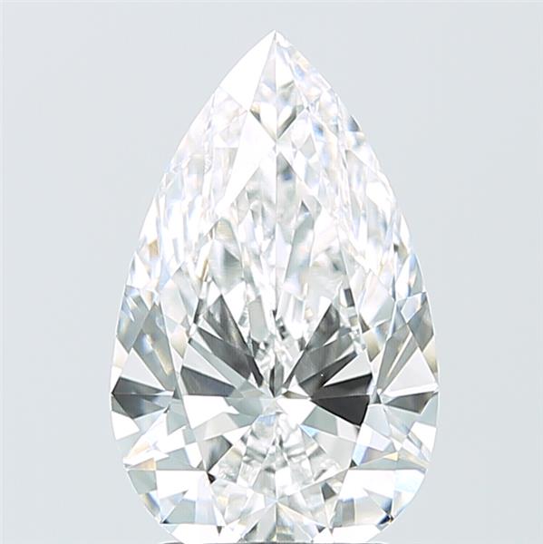 3.07ct Pear E VVS2 Lab-Grown Diamond