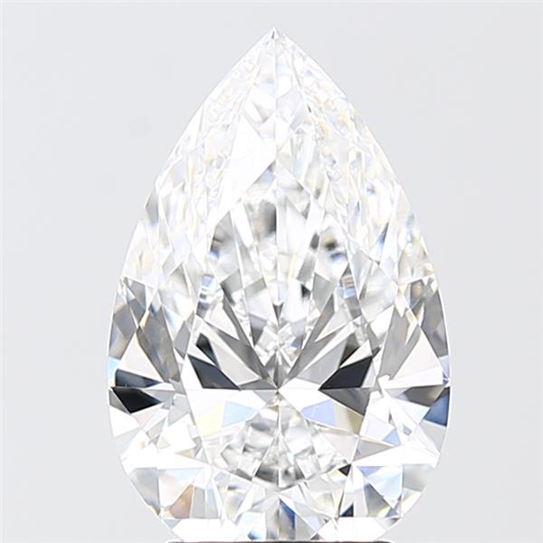 3.08ct Pear E VVS2 Lab-Grown Diamond