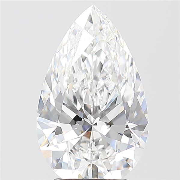 3.07ct Pear E VVS2 Lab-Grown Diamond
