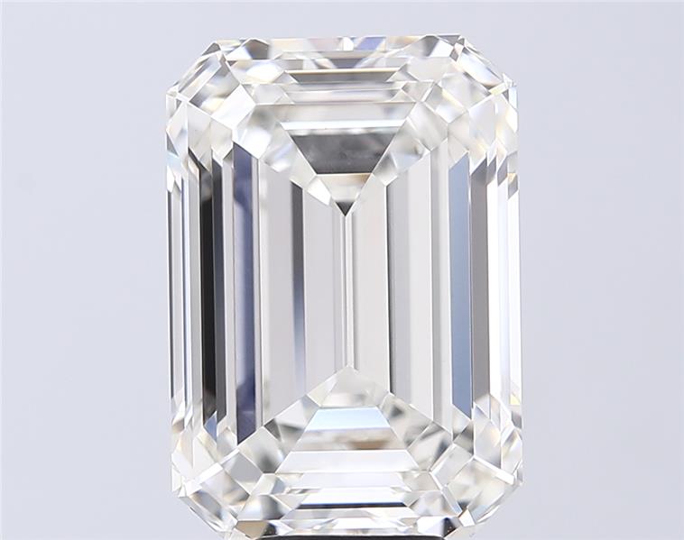 10.07 Carat EMERALD Shape G Colour VVS2 Clarity  Cut - White Lab Diamond - 2787435