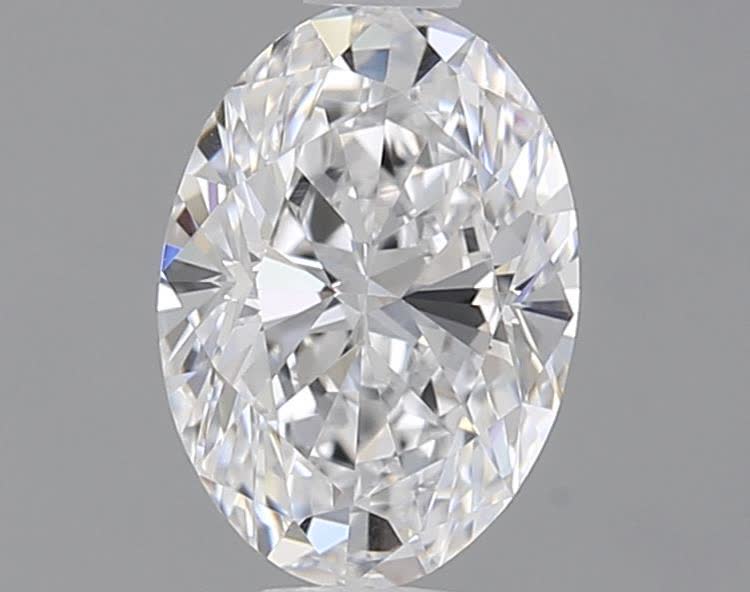 0.8ct Oval D VVS2 Lab-Grown Diamond